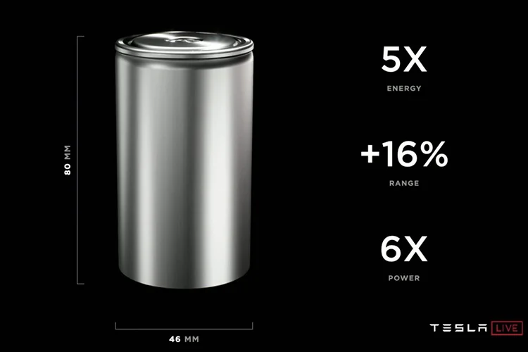 Tesla представила новый аккумулятор